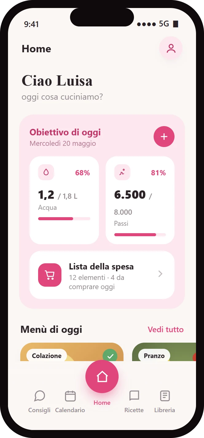 Home nuova Happy Diet